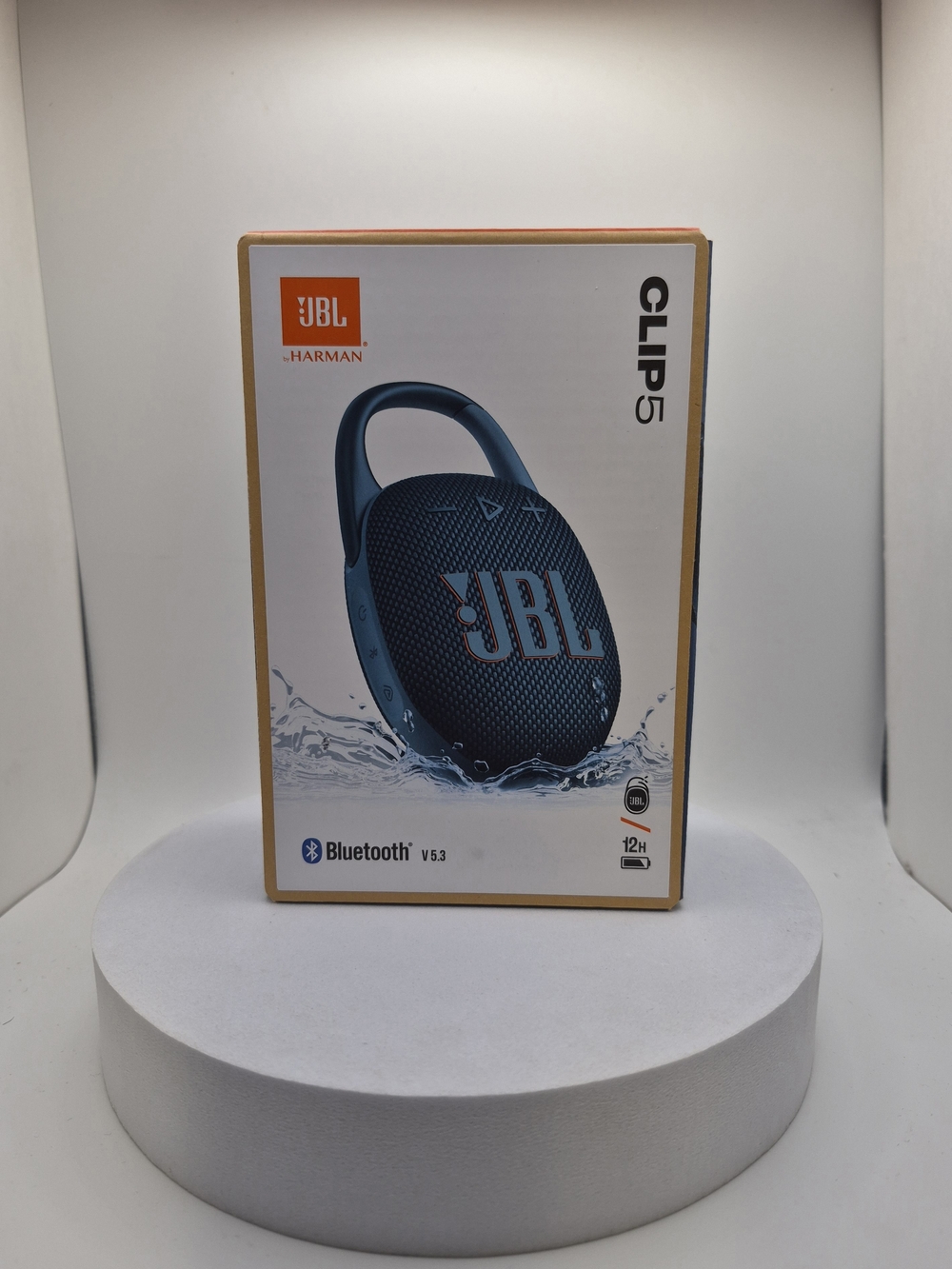 JBL Clip 5 Ultra-portable Waterproof Speaker (Blue)